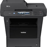 Brother - MFC-8950DW Wireless Black-and-White All-In-One Printer - Black