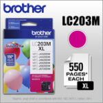 Brother - LC203M XL High-Yield Ink Cartridge - Magenta