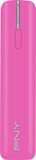 PNY - Power Pack T2200 USB Rechargeable External Battery - Pink - Image 1