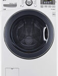 LG - 4.5 Cu. Ft. 10-Cycle High-Efficiency Front-Loading Washer - White