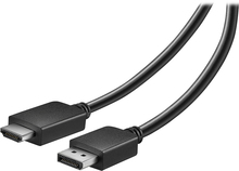 Insignia™ - 6' DisplayPort-to-HDMI Cable - Black - Image 1