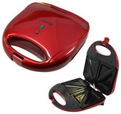 Brentwood - Sandwich Maker - Red - Image 1