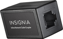 Insignia™ - Cat-5/5e RJ-45 In-Line Coupler - Black - Image 1