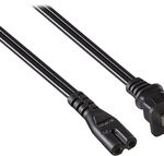 Insignia™ - 6' 2-Slot Nonpolarized Power Cord