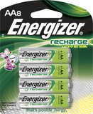 Energizer - Rechargeable AA Batteries (8-Pack) - Silver - Image 1