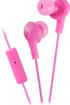 JVC - Gumy Plus Earbud Headphones - Pink