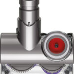 Dyson - Tangle-Free Turbine Tool for Select Dyson Vacuums - Iron/Clear/Purple