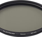 Platinum - 72mm Circular Polarizer Lens Filter - Clear