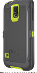 OtterBox - Defender Series Shell Case for Samsung Galaxy S 5 Cell Phones - Citron Green/Slate Gray