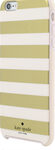 kate spade new york - Hybrid Hard Shell Case for Apple® iPhone® 6 Plus and 6s Plus - Candy Stripe Gold/Cream