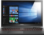 Lenovo - 17.3" Touch-Screen Laptop - Intel Core i7 - 16GB Memory - 1TB+8GB Hybrid Hard Drive - Black