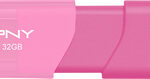 PNY - Attaché 3 32GB USB 2.0 Type A Flash Drive - Pink