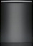 Bosch - Ascenta 24" Tall Tub Built-In Dishwasher with Stainless-Steel Tub - Black