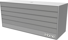 iHome - Rechargeable NFC Bluetooth Stereo Mini Speaker - Silver - Image 1