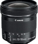 Canon - EF-S 10-18mm f/4.5-5.6 IS STM Ultra-Wide Zoom Lens - Black