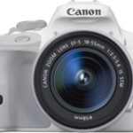Canon - EOS Rebel SL1 DSLR Camera with EF-S 18-55mm f/3.5-5.6 IS Zoom Lens - White