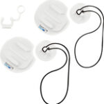 GoPro - Surfboard Mounts (2-Pack) - Black