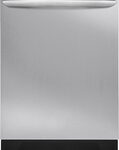 Frigidaire - Gallery 24" Tall Tub Built-In Dishwasher - Stainless Steel