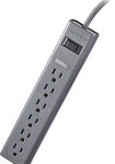Insignia™ - 6-Outlet Surge Protector - Gray