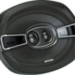 Kicker - KS Series 6" x 9" 3-Way Car Speakers with Polymer Cones (Pair) - Black