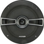 Kicker - KS Series 6-1/2" 2-Way Coaxial Car Speakers with Polymer Cones (Pair) - Black