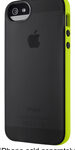 Belkin - Grip Candy Sheer Case for Apple® iPhone® 5 and 5s - Black/Green