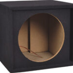 Metra - 12" Single Ported Subwoofer Enclosure - Charcoal