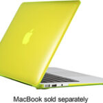 Speck - SeeThru Case for 13" Apple® MacBook Air® - Lightning Yellow