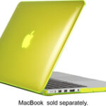 Speck - SeeThru Case for 13" Apple® MacBook® Pro with Retina display - Lightning Yellow