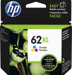 HP - 62XL High-Yield Ink Cartridge - Cyan/Magenta/Yellow