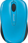 Microsoft - Wireless Mobile Mouse 3500 - Cyan Blue