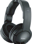 Sony - Wireless FM Over-the-Ear Headphones - Black