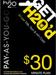 H2O - $30 Top-Up Card - Yellow