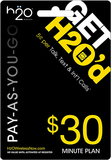 H2O - $30 Top-Up Card - Yellow - Image 1