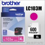 Brother - LC103M XL High-Yield Ink Cartridge - Magenta