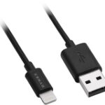 Dynex™ - 3' Lightning Charge-and-Sync Cable - Black