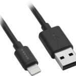 Dynex™ - 6' Lightning Charge-and-Sync Cable - Black