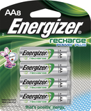Energizer - NiMH Rechargeable Batteries AA (8-Pack) - Image 1