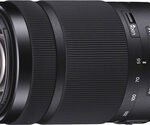 Sony - DT 55-300mm f/4.5-5.6 A-Mount Telephoto Zoom Lens - Black