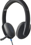 Logitech - H540 On-Ear USB Headset - Black