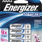 Energizer - Ultimate Lithium AAA Batteries (4-Pack)