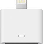Apple - Lightning to 30-Pin Adapter - White
