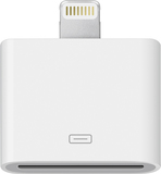 Apple - Lightning to 30-Pin Adapter - White
