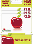 Applebee's - $45 Gift Card