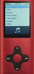 Eclipse - 180 Pro 4GB* Video MP3 Player - Red