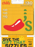 Chili's - $10 Gift Card (3-Pack)