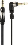 Scosche - flatOUT 3' Auxiliary Audio Cable - Black