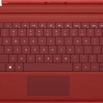 Microsoft - Surface Pro 3 Type Cover - Red