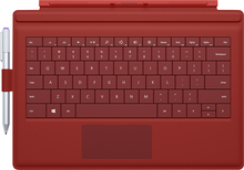 Microsoft - Surface Pro 3 Type Cover - Red - Image 1