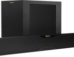 Klipsch - Reference Soundbar with 8" Wireless Subwoofer - Black
